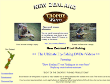 Tablet Screenshot of fishingvideo.co.nz